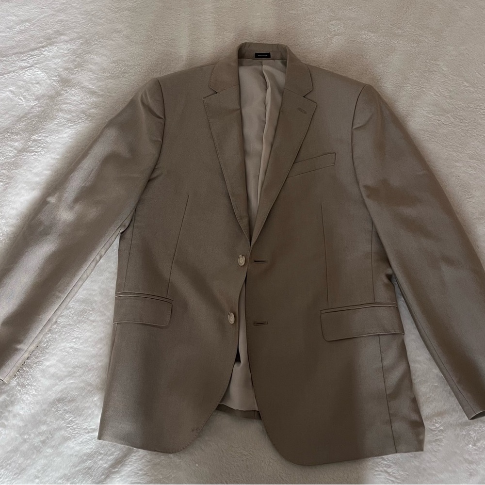 JF J.Ferrar Elegant shimmer sharkskin Blazer 42 R Slim fit Excellent!